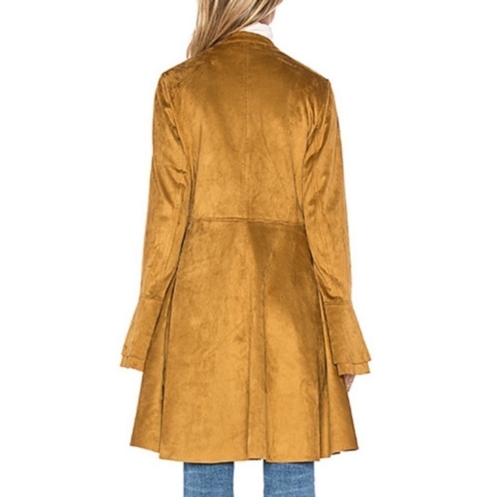 ✅ Free People Jacket Meadow Faux Suede in Sand Brown - Picture 4 of 12